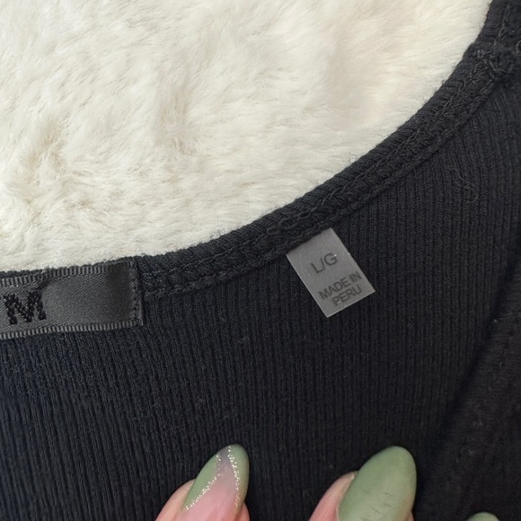 ATM Anthony Thomas Melillo long sleeve bodysuit - Picture 2 of 4